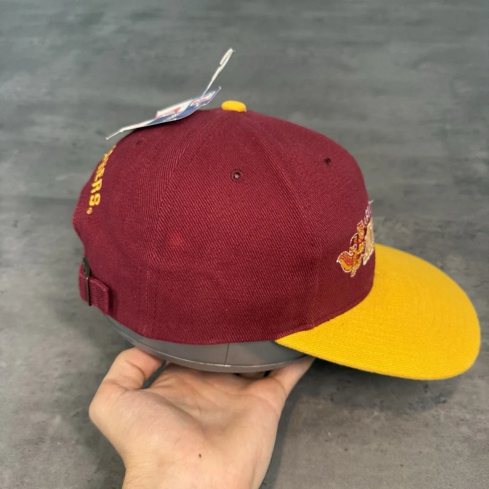 Vintage 90s Minnesota Golden State Gophers Hat 90s‎ Twins Script Spellout 2 Tone